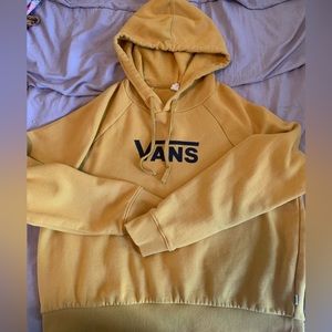 VANS yellow hoodie